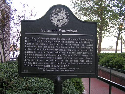 Savannah Waterfront, GHS 25-7 2